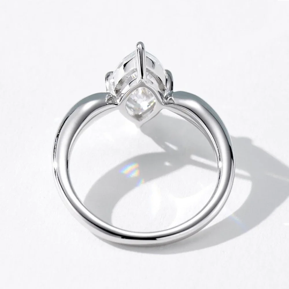 Marquise Moissanite Ring