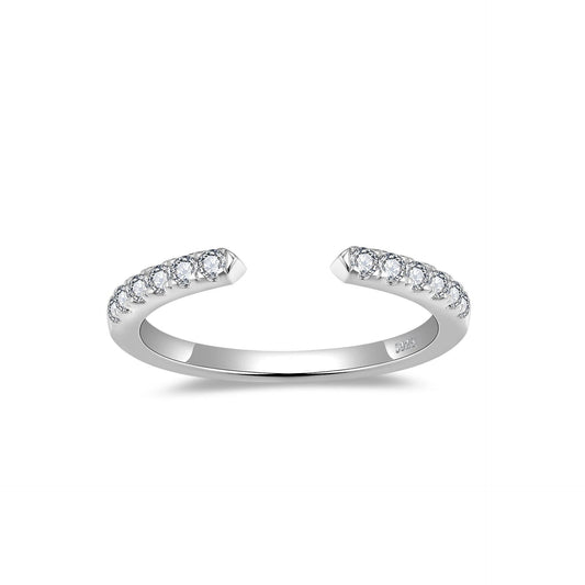 Lana Stacked Moissanite  Band