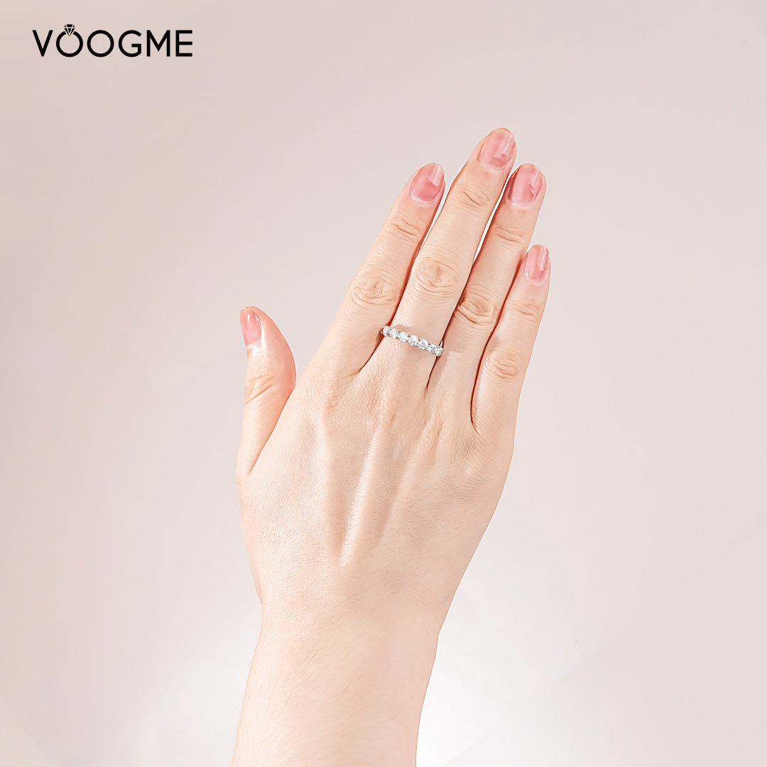 Embrace Moissanite Wedding Band (0.7 ct.tw.)